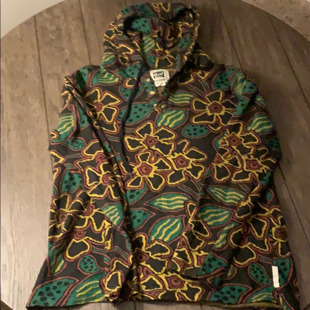 Beautiful Giant Garments Flower  Hoodie